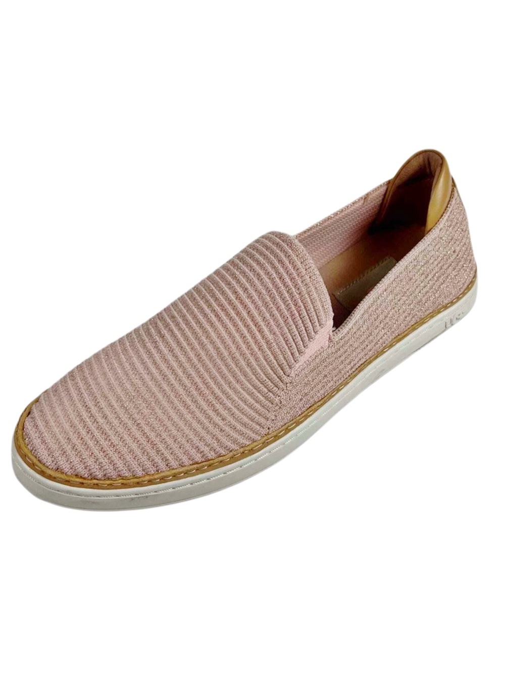 UGG Women’s Slip-On Blush Knit Loafer Sz 7